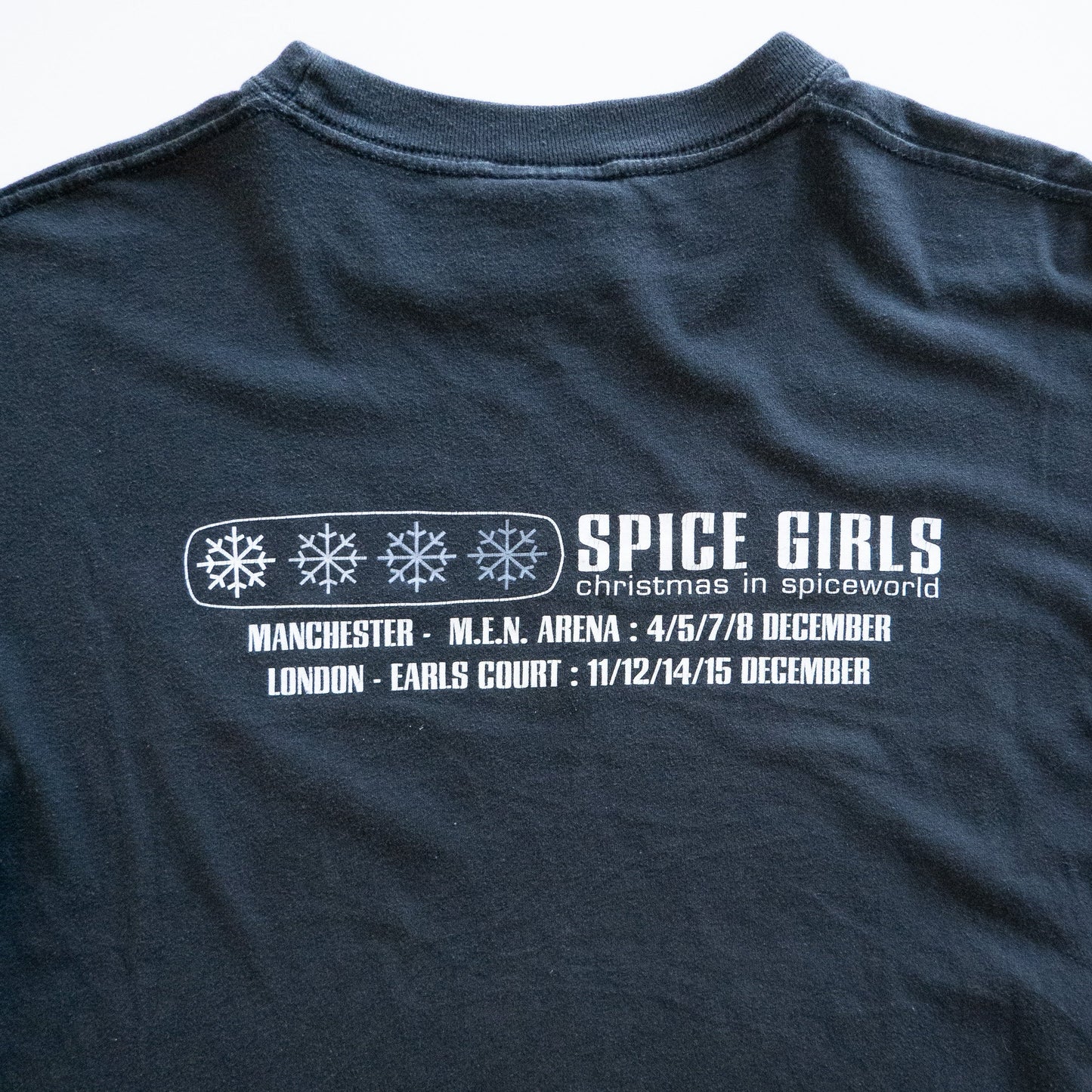 1999 Spice Girls Christmas in Spiceworld Tour T-Shirt