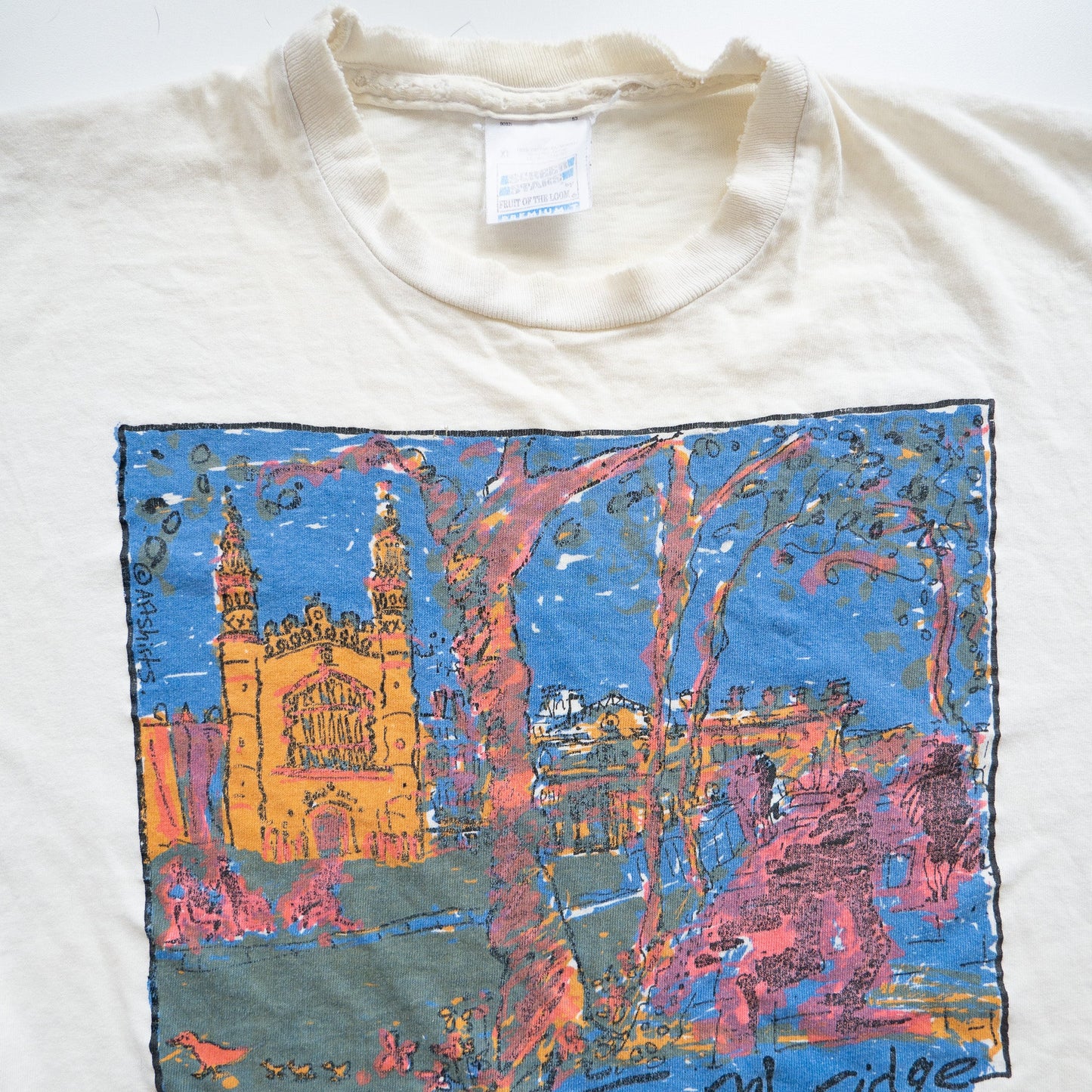 1990s Cambridge England Art T-Shirt