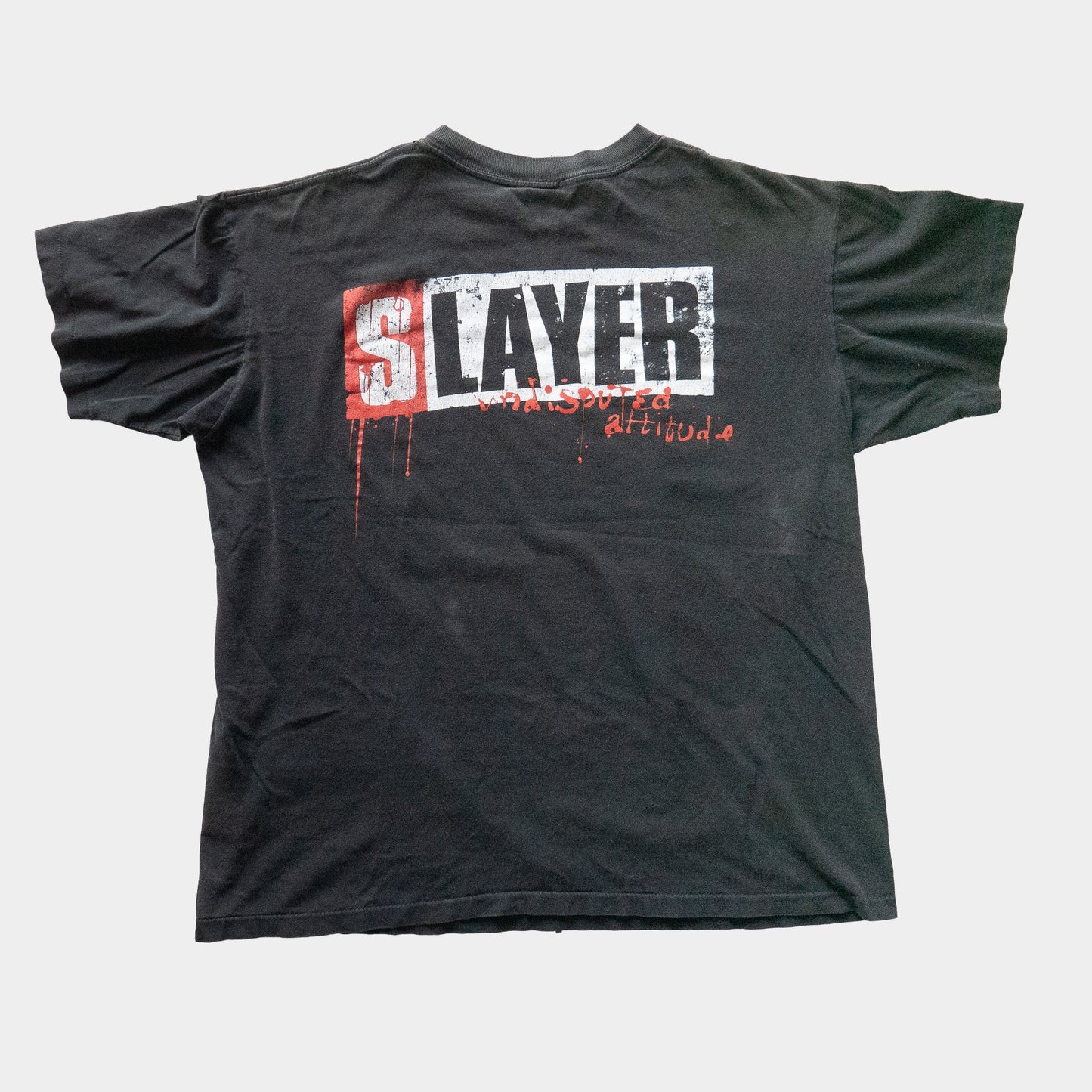 1996 Slayer Undisputed Attitude T-Shirt