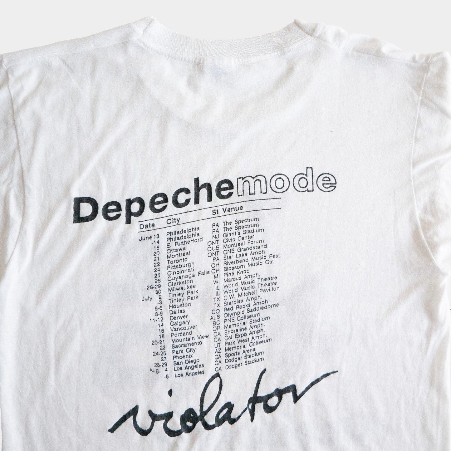 1990 Depeche Mode T-Shirt